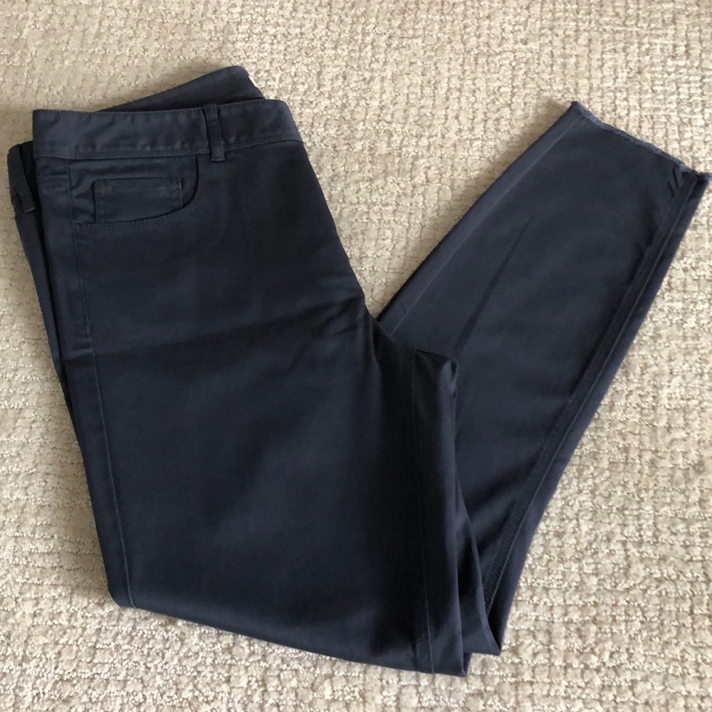 Anne Taylor Loft Grey Jean